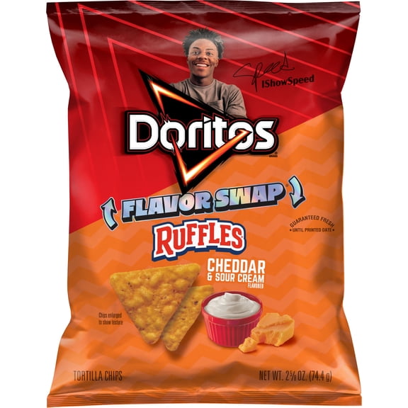 Doritos Ruffles Cheddar & Sour Cream 2.625OZ