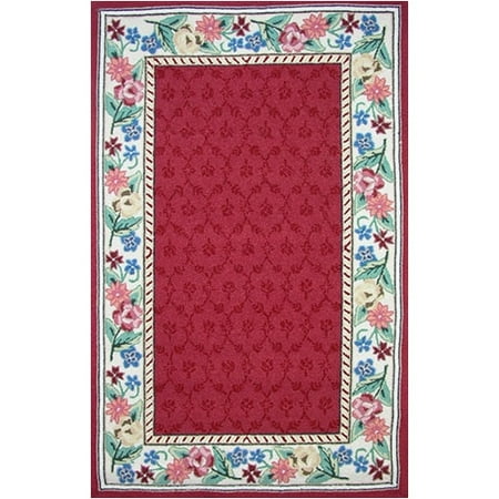American Home Rug Co Bucks County Burgundy Ivory Damask Area American Home Rug Co Bucks County Burgundy Ivory Damask Area
