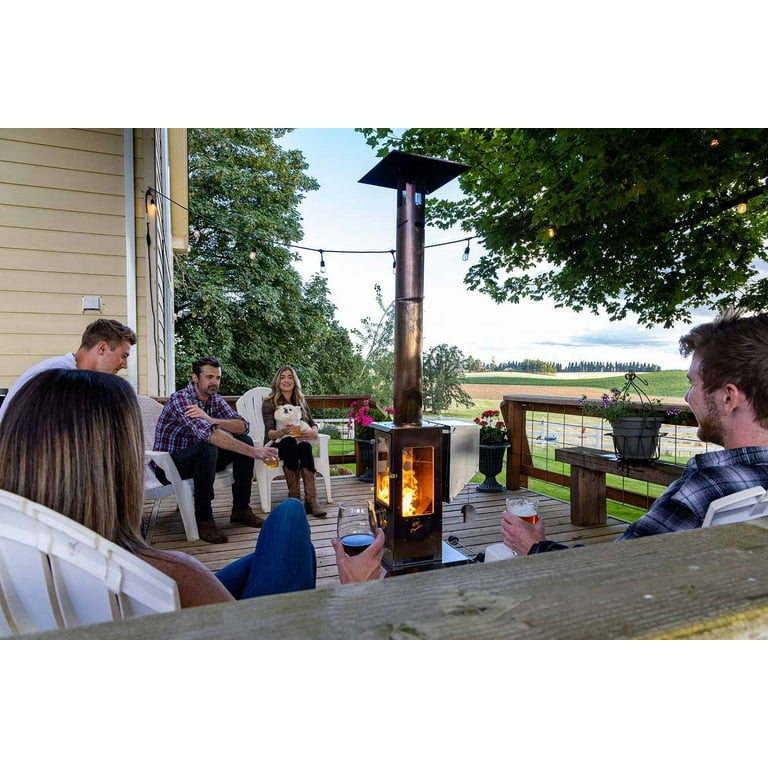 Outdoor Wood Pellet Patio Heater The Lil' Timber®, 60 OFF