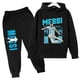 thumbnail image 4 of 2024 HOT kid kickball Head Print Ropa de fútbol para niños Ropa deportiva de primavera y otoño para niños Sudadera con capucha Messi Pantalones Traje informal de 2 piezas, 4 of 5