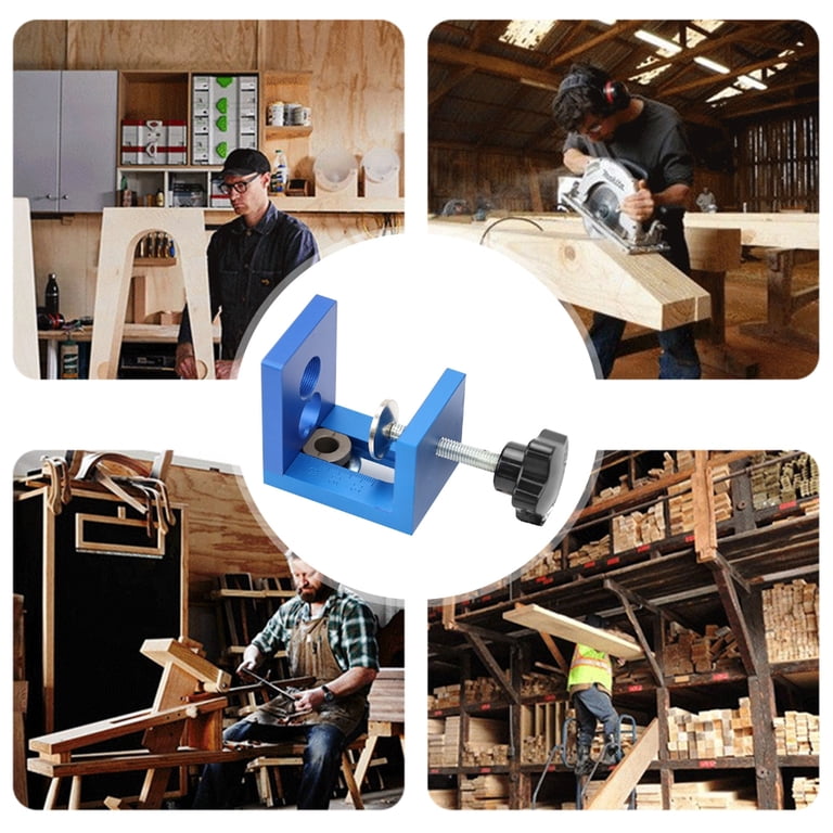 Huolimm Dowel Jig Drill Jig For Straight Holes Adjustable Multi...