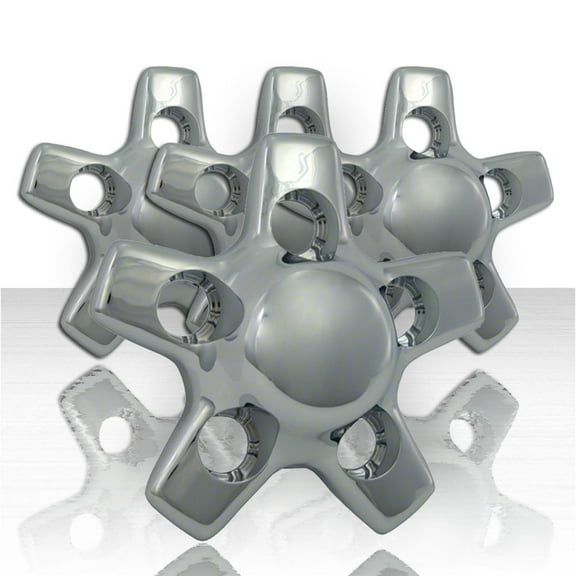 Set of 4 Chrome ABS Center Caps for 2001-2004 GMC Sonoma