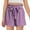 A01-Purple, variant on yoeyez Girls Athletic Shorts Size 14-16 T,Girl's Ruffle High Waist Stretch Shorts Tie Front Wide Leg Short Pants Lounge Loose Yoga Pant for 7-8 Years