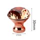 thumbnail image 2 of EeaseMX pomos de cristal con diseño de diamante para armarios, cajones, armarios de cocina y muebles con tornillos (oro rosa)., 2 of 8