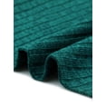 thumbnail image 5 of DARING DIVA Women's Plus Tops Crew Neck Button Decor Pullover Blouses 1X Green, 5 of 6