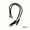 V, variant on Y2K style synthetic braided ponytail extension - strong BB clip, multifunctional hair accessory for daily, party and Halloween