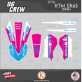 thumbnail image 3 of Kalair GFX Graphics Kit for Ktm SX65 (2016-2023) Ogcrew Series, 3 of 5