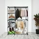 thumbnail image 5 of Closet Organizador Ropero Armable Grande Zapatera 2 Niveles De Metal Color Negro, 5 of 5