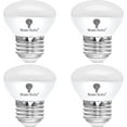 thumbnail image 1 of czcpp-4 Pack R14 LED Bulb 4W E26 Base Mini Reflector Floodlight Light Bulb Dimmable 4000K Cool White - 40W Equivalent - Mini Light Bulbs, Short Light Bulbs, Curio Cabinet Light Bulb, R14 Bulb Flood L, 1 of 4