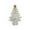 White, variant on Luoshdecor Glass Pinetree Craft Tabletop Decoration,Crystal Ornament,Xmas Gift for Home Centerpiece Craft 2.3 in