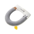 thumbnail image 2 of Meitianfacai Thickened Toilet Seat Cover with Carrying Handle, Winter Warm Removable Toilet Seat Cushion with Non-Slip Design, Soft Polyester Toilet Seat Protector for All Seasons Home Use, 2 of 6