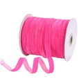 thumbnail image 1 of tredstone Velvet Ribbon For Crafts Smooth And Soft Wide Applications Comfortable Touch 50 Yards Velvet Ribbon style 7, 1 of 6