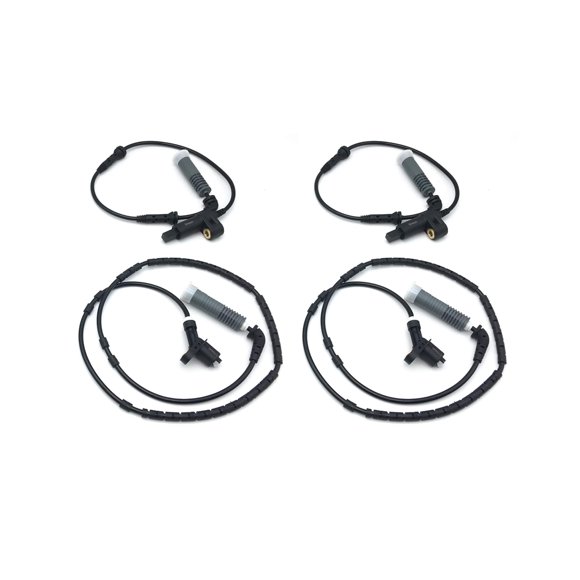 Ensun Sensor De Velocidad De Rueda Abs 34521164651 Delantero + 34521164652 Repuesto Trasero Para Serie 3 E46 | Juego De 4
