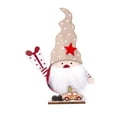thumbnail image 1 of Bewildely Adornos navideños de gnomo para el hogar, decoraciones de habitaciones de estilo Simple, decoraciones navideñas, vitrina, decoración de mesa, Kits de decoración para fiestas Blanco Bewildely HA068919-01, 1 of 6