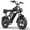 16''-Peak 1500W-48V 25AH-35MPH, variant on YVY Electric Bike for Adults,1500W 35MPH,48V 20AH 30-80 Miles E-Mountain Bike, 20'' Fat Tire Electric Bicycle UL2849