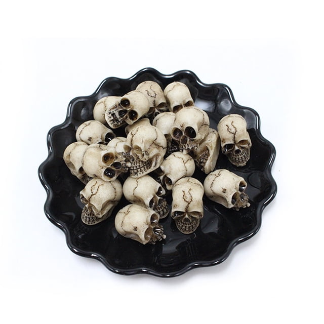 SDNall Skeleton Halloween Decoration, Flowers for Decoration, Small Flower Pots, Dwarf Miniature Skeleton Set: Halloween Decoration, Festival Decoration, Flower Pot Paving Stone Skeleton