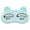 Light Blue, variant on LYINGF Kids Sleeping Mask Funny Animal Sleep Eye Mask Blindfold for Adults, Soft Cute Eyeshade Cover for Blocking out Lights Sweet Sleep Travel Relax, Nap 