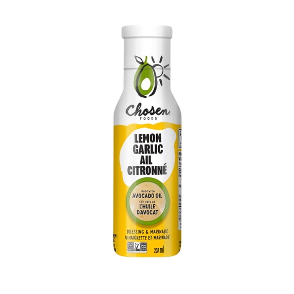 Chosen Foods Avocado Oil Lemon Garlic Dressing 237ml