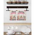 thumbnail image 3 of Spring Gnomes Kitchen Dish Towels for Drying Dishes Set of 2, Farmhhouse Floral Botanical Rustic Waffle Weave Microfiber Hand Tea Bathroom Towels Quick Dry & Absorbent Towel 15.7x23.6, 3 of 7