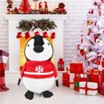 thumbnail image 2 of Christmas scene and stretchable penguin decorations are available., 2 of 7