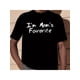 thumbnail image 2 of Camiseta informal de cuello redondo para hombre con estampado "Soy la favorita de mamá" - 100 % algodón, ligeramente elástica, tejido de punto, detalle de apliques, corte regular, ideal para las cuatr, 2 of 7