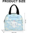 thumbnail image 2 of Cinnamoroll Lunch Bag, Cool, Stylish, Thermal, Cute, Insulated Lunch Bag, Character Drawstring Lunch Bag, Insulated Bag, Lunch Bag, Lunch Box, Eco Bag, Includes Pockets, 2 of 8