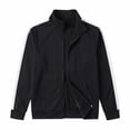 thumbnail image 6 of MaFYtyTPR Men's Zip Up Track Jacket Stand Collar Athletic Casual Coat with Side Stripe and Pockets Men Sweatshirts Jackets Black XXL, 6 of 6