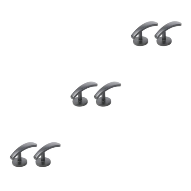 Injueey Gancho de Metal montado Retro, colgador de pared autoadhesivo, soporte de cortina, accesorios de decoración para el hogar, baño Type1 NO1