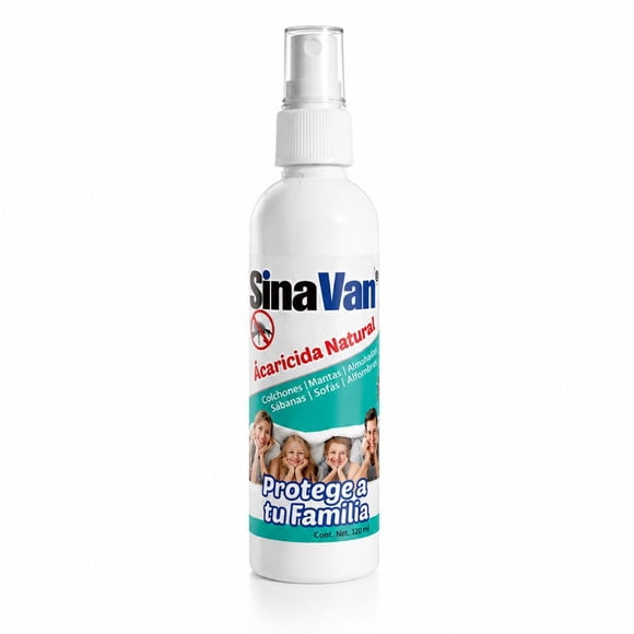 Anti Ácaros con Aceites Esenciales Sinavan 125ml Libre de tóxicos