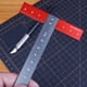 thumbnail image 5 of Escuadra En T, aleación De Aluminio Ligera Mecanizado CNC Escala Precisa Regla En Forma De T Fácil De Usar Para Carpintería, 5 of 7
