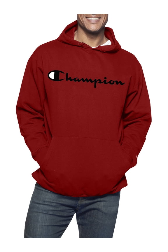 Men's Big and Tall Powerblend Graphic Fleece Pullover Hoodie, up to Size 6XL