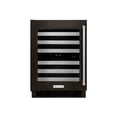 thumbnail image 2 of KitchenAid KUWL304EBS - Wine cooler - niche - width: 24 in - depth: 24 in - height: 34.4 in - black stainless, 2 of 7