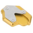 thumbnail image 4 of Placa de extensión de soporte lateral de pie Reemplazo de soporte de pie de aluminio CNC para Forza 350 NSS350 2020-2022 Amarillo, 4 of 5