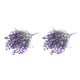 thumbnail image 3 of Wosthever 10 bolsas Agregue flores frescas y alegría eterna al espacio vital con un ramo simulado de sauces dorados Morado oscuro 38 cm Púrpura profundo 38 cm 2piezas, 3 of 6