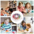 thumbnail image 3 of 1Pcs Plastic White Poker Wheel for Party Game Prop Round Simple Design, 3 of 9
