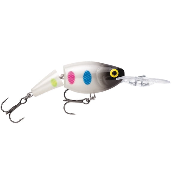 Rapala Jointed Shad Rap Crankbait 07 Black Wonderbread