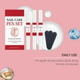 thumbnail image 7 of Toenail Extra Strength Nail Repair Pen Repair Damaged Nails Yellow Discolored Thick And Ingrown Nails Pen For Toenails And Fingernails With 3 Pens 3 Files 12ml, 7 of 7