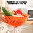thumbnail image 6 of Gnmfd Hollow Vegetable Cover Plastic Dome Food Plate Tent Protector Reusable Mesh Food Cover for Dining Table Picnic BBQ Party Outdoor Indoor, 6 of 6