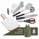 thumbnail image 3 of 8pcs Camping Kitchen Utensil Organizer Accessories Set-Portable, 3 of 5