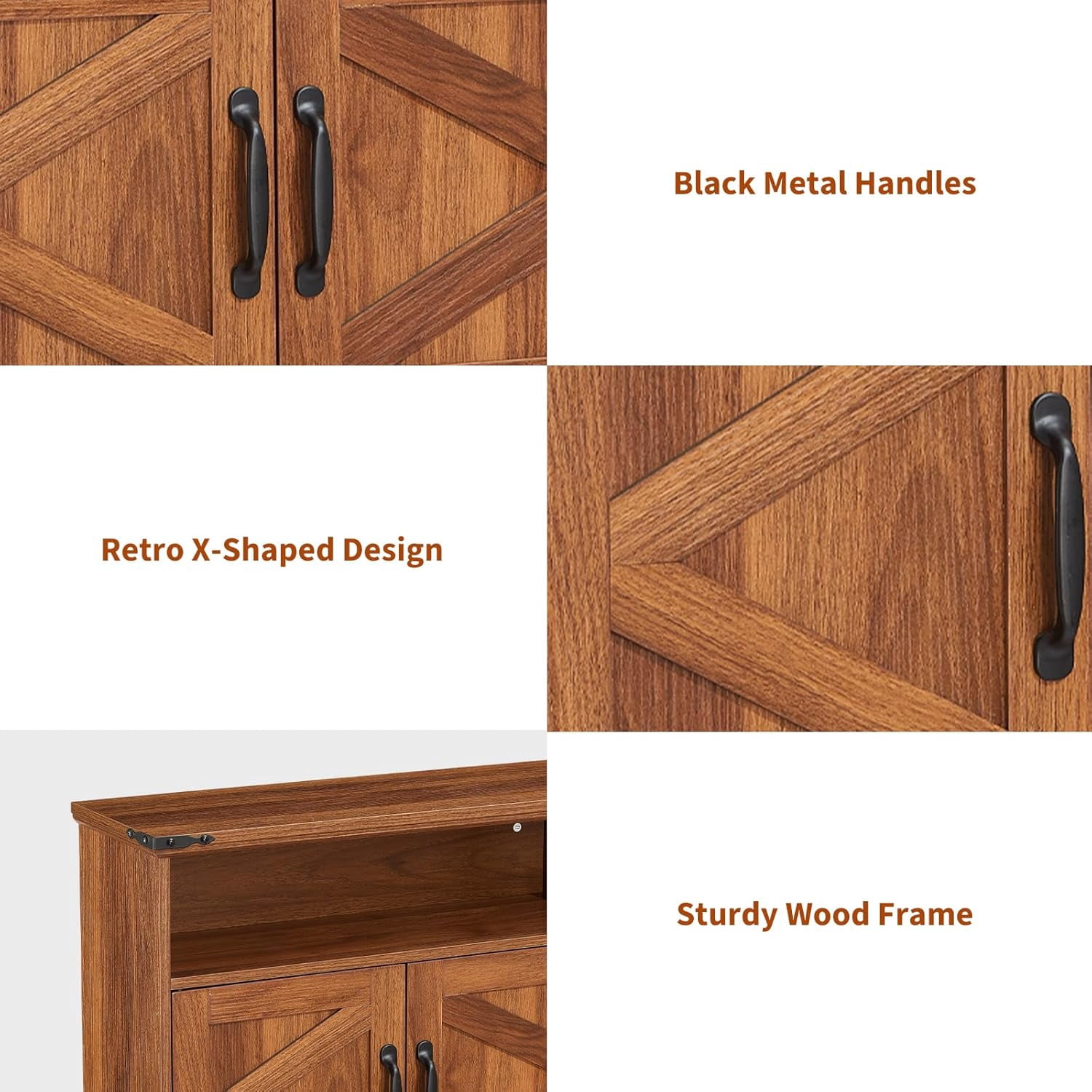 25" Wide Wall-Mounted Bathroom Cabinet with Barn Doors, Over-Toilet Storage with Adjustable Shelf & Drawer, Hanging Cabinet for Bathroom, Kitchen, Laundry, or Entryway