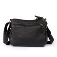 thumbnail image 3 of Bolso bandolera clásico con correa ajustable para mujer, bolso cruzado Retro, bolso de viaje diario, 3 of 8