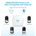 thumbnail image 5 of Veise G2 Gateway, Smart Lock WiFi Gateway, emparejado con cerradura de puerta inteligente para realizar el control remoto de la aplicación, compatible con la aplicación DD Lock y la aplicación TT Lock, 5 of 5