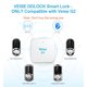 thumbnail image 5 of Veise G2 Gateway, Smart Lock WiFi Gateway, emparejado con cerradura de puerta inteligente para realizar el control remoto de la aplicación, compatible con la aplicación DD Lock y la aplicación TT Lock, 5 of 5