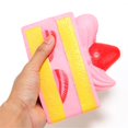 thumbnail image 4 of Squishy Fun Strawberry 15cm Cake Squishy Super Slow Rising Original Packaging Toy Collection - Pink, 4 of 5