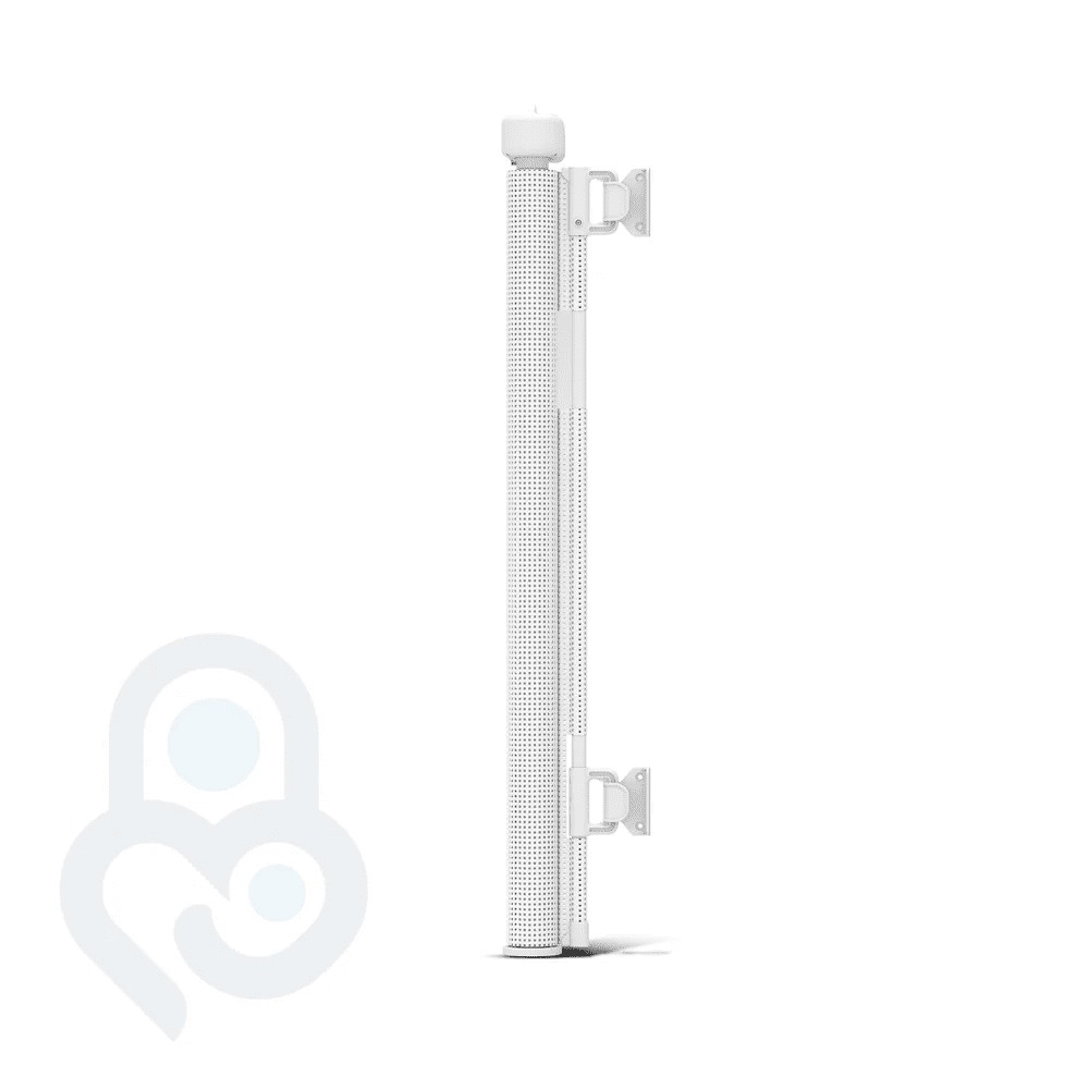 Baby Proof Me Retractable Baby Gate, Extra Wide Mesh Child Safety Gate, 34" Tall x 71" Wide, White