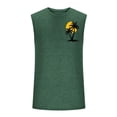 thumbnail image 6 of Akmaiox Men's Palm Tree Sunset Graphic Tank Top Casual Workout Muscle Sleeveless Shirts for Summer Beach Sports S-XXL, 6 of 6