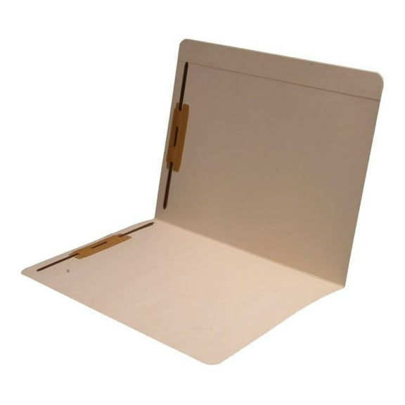 14 pt Manila Folders, Full Cut Reinforced Top Tab, Letter Size, Fastener Pos #1 and #3 (Box of 50)