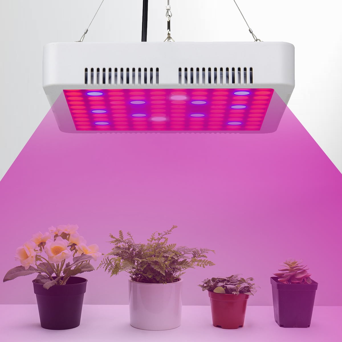 600W Plant Grow Light Full Spectrum UV IR 100 LEDS Hydroponic Flower
