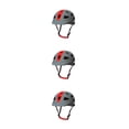 thumbnail image 3 of Guardoinrt Bike Helmet Safety Integrated Cycling Unisex for Protection for Skating Sport Scooter Riding Equip Accessory Gray 3Set, 3 of 6