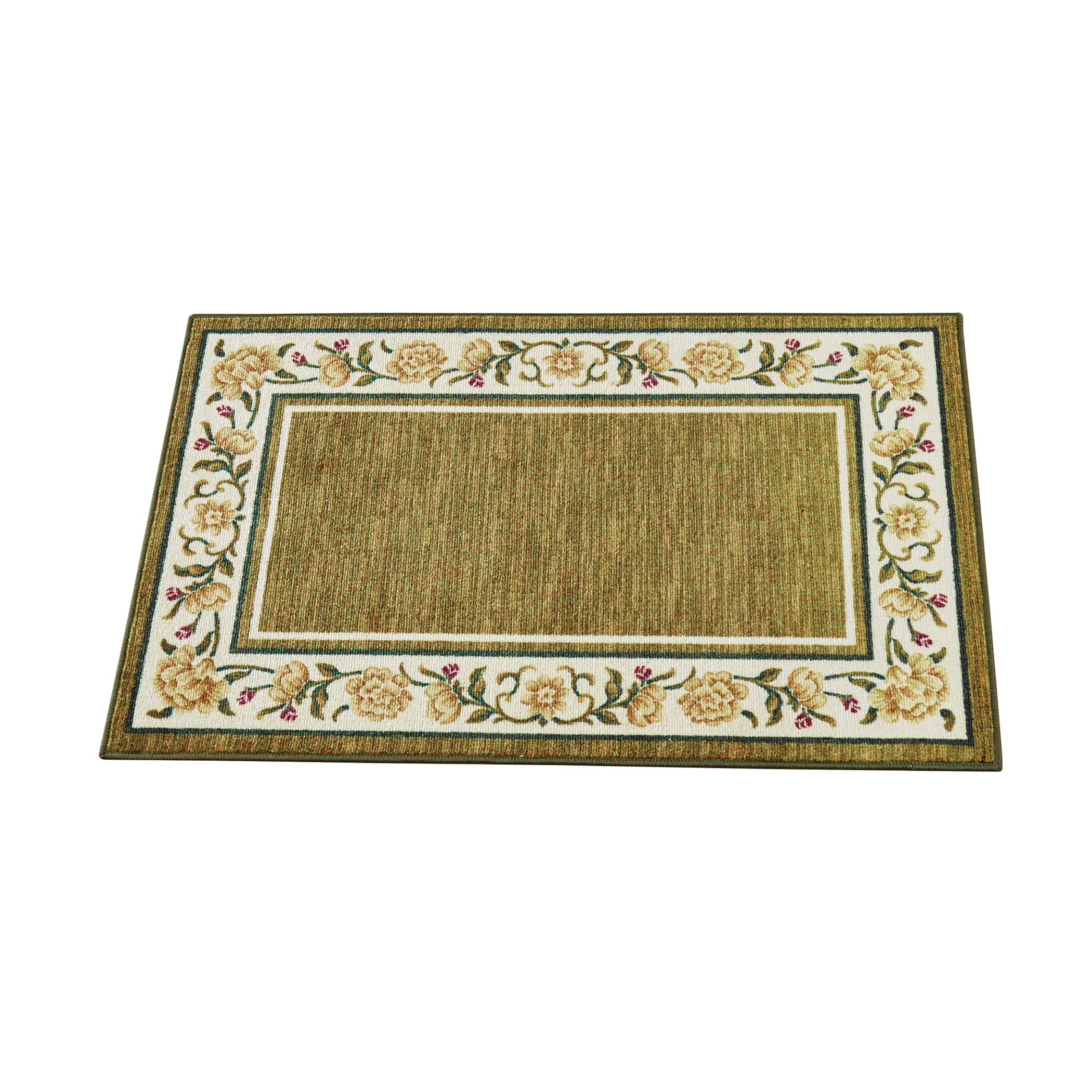 Collections Etc Verona Rug BLUE 20"X34"